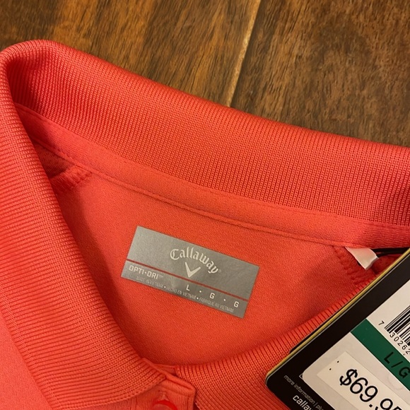 CALLAWAY Womens SS Swing Tech Polo - size large - Picture 3 of 5